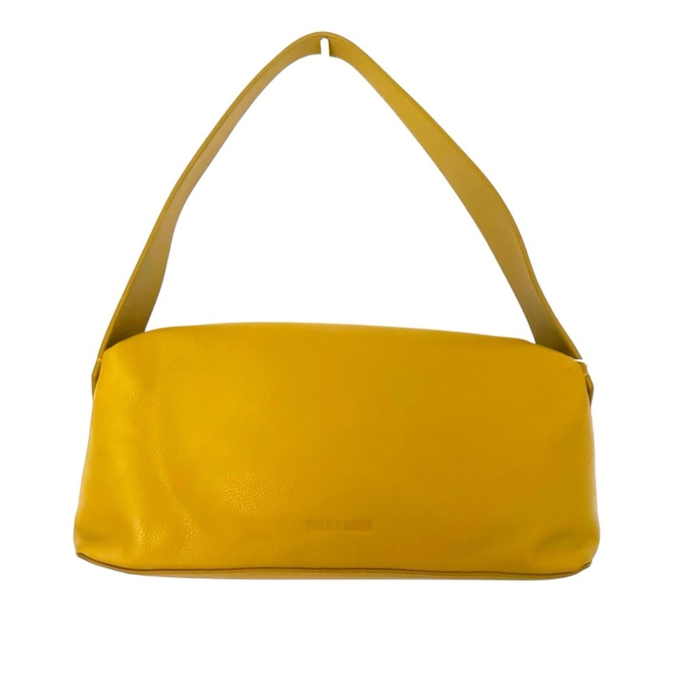 NWT Walter Baker Mustard Yellow Shoulder Bag - Picture 4 of 5